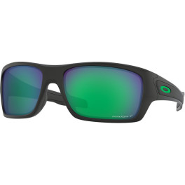 Oakley Gafas De Sol Hombre Turbine Negro Mate Lente Prizm Verde Jade Polarizadas
