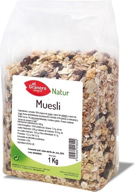 El Granero Integral Muesli 1 kg El Granero Integral Muesli 1 kg