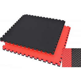 Grupo Contact Fitness Planchas Suelo Tatami Puzzle 2.5 Cm. (negro/rojo)