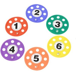Softee Juego 6 Discos Con Agujeros
