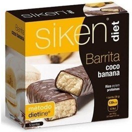 Siken Diet Barres Protéinées 5 barres x 36 gr