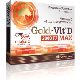 Olimp Gold-vitamina D Max - 30 Cápsulas