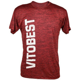 T-shirt a maniche corte Vitobest elastica rossa asciutta