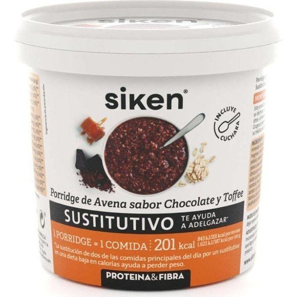 Siken sustitutivo porridge de avena 52 gr