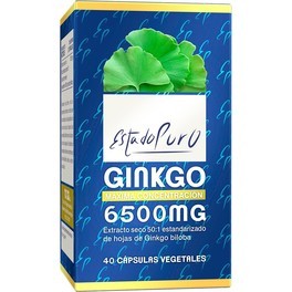 Tongil Etat Pur Ginkgo 6500 mg 40 Gélules