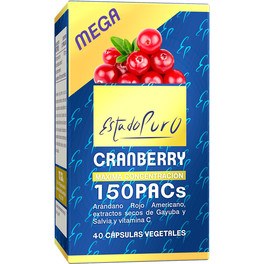 Tongil Pure State Cranberry Mega 150 Pacs - 40 Cápsulas