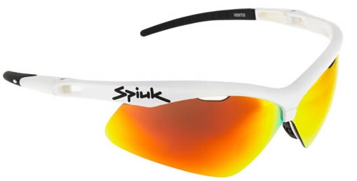 Spiuk Sportline Gafas Ventix Blanco con Lente Espejo Rojo Spiuk Sportline Gafas Ventix Blanco con Lente Espejo Rojo