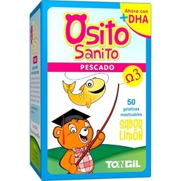 Tongil Osito Sanito Pescado Omega 3 - 50 Cápsulas