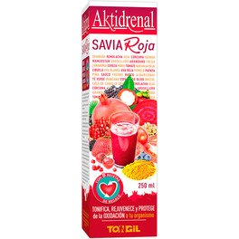 Tongil Aktidrenal Savia Roja 250 Ml - Enriquecido con Vitamina