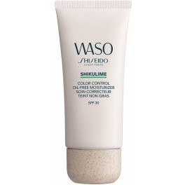 Shiseido Waso Shikulime Color Control Hydratant Sans Huile 50 Ml Unisexe