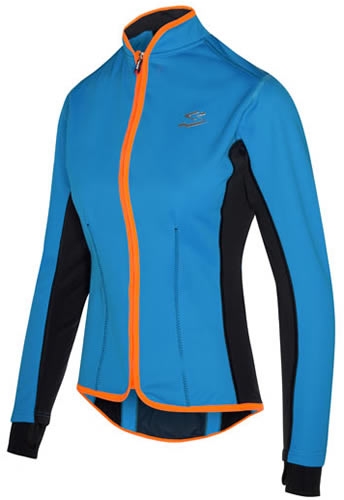 Spiuk Sportline Chaqueta Race Mujer Azul - Naranja Spiuk Sportline Chaqueta Race Mujer Azul - Naranja