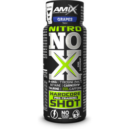 AMIX Nitronox 1 Shot X 60 Ml - Supplément Sportif Extra Energy Contribution