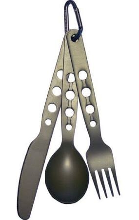 Sea To Summit Alphaset 3pc Cutlery Set Cubiertos Sea To Summit Alphaset 3pc Cutlery Set Cubiertos