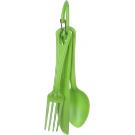 Sea to Summit Polycarbonate Cutlery Set 3pc Cubiertos Verde Sea to Summit Polycarbonate Cutlery Set 3pc Cubiertos Verde