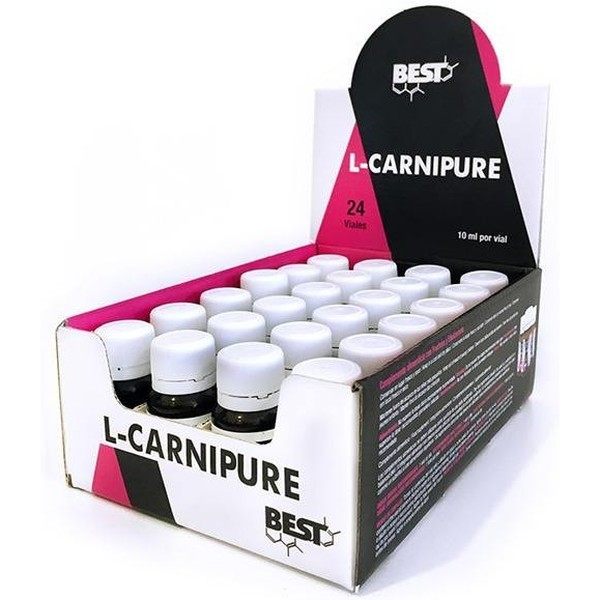 Best Protein L-carnipure 24 Frascos X 10 Ml