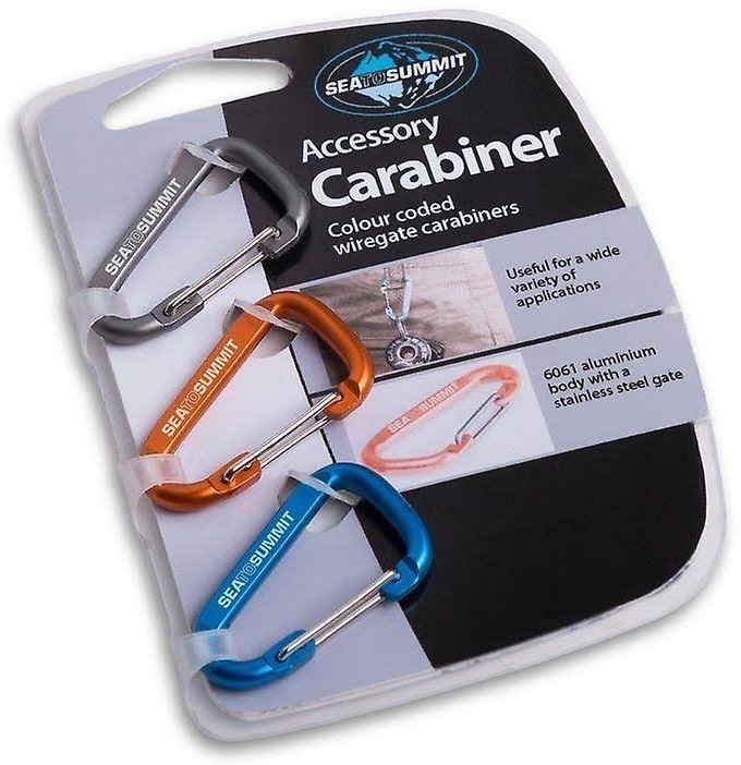 Sea to Summit Carabiner 3 Pack Mosqueton Sea to Summit Carabiner 3 Pack Mosqueton