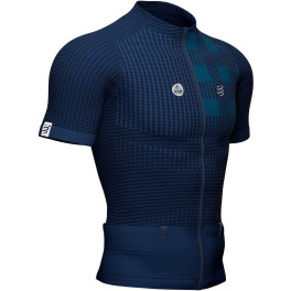 Compressport Camiseta Ultra-trail Postural Ss Top - Utmb Azul