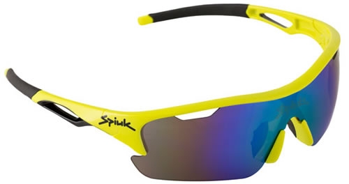 Spiuk Sportline Gafas Jifter Amarillo - Negro Lente Espejo Verde Spiuk Sportline Gafas Jifter Amarillo - Negro Lente Espejo Verde