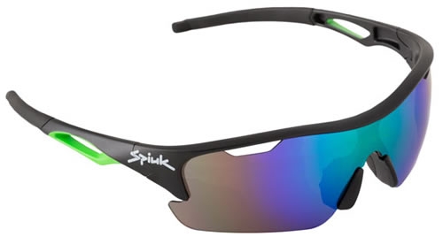 Spiuk Sportline Gafas Jifter Negro - Verde Lente Espejo Verde Spiuk Sportline Gafas Jifter Negro - Verde Lente Espejo Verde