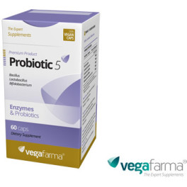 Vegafarma Probiotic 5 60 Caps