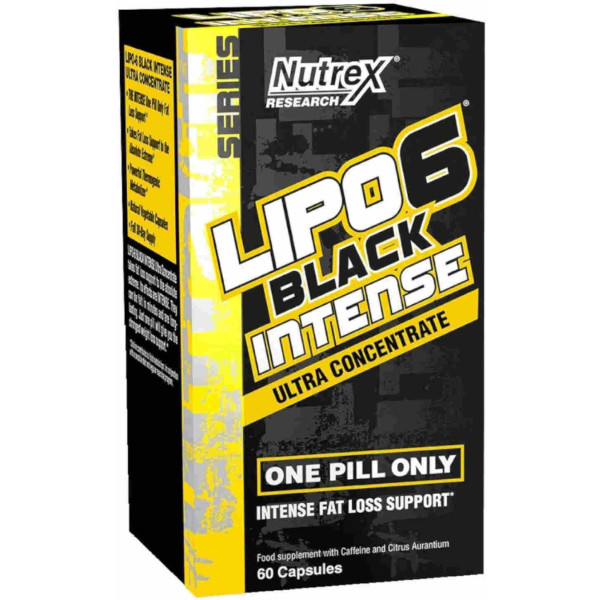 Nutrex Lipo 6 Black Ultra Concentrate Intense 60 Caps