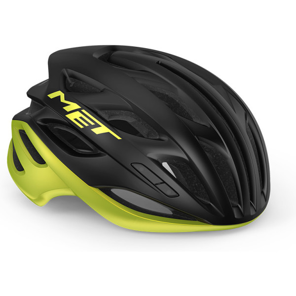 Casque Met Estro Mips Noir/Jaune Alico Gloss