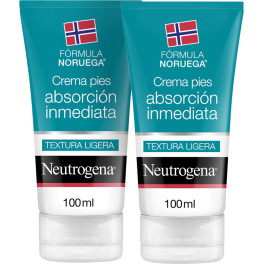 Neutrogena Cr Pies Rapida Absor 2x100ml