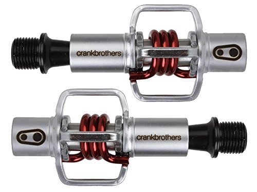 Crank Brothers Pedales Egg Beater 1 Plata/Rojo Crank Brothers Pedales Egg Beater 1 Plata/Rojo