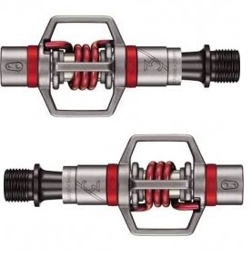 Crank Brothers Pedales Egg Beater 3 Plata/Rojo Crank Brothers Pedales Egg Beater 3 Plata/Rojo