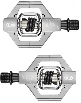Crank Brothers Pedales Candy 2 Plata Crank Brothers Pedales Candy 2 Plata