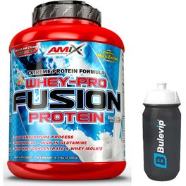 Pack REGALO Amix Whey Pure Fusion 2,3 Kg + Bidon Negro Transparente 600 ml