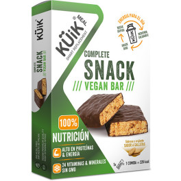 Küik  ® Snack Bars - Barrita Sustitutiva Y Práctica. Nutrición Equilibrada Y Completa Para Dieta Saludable Y Deporte. Ve - S