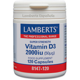 Lamberts Vitamina D3 2.000 Ui (50 ?g) 120 Cap