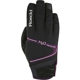 Roeckl Guantes Rhone Waterproof Negro Berry