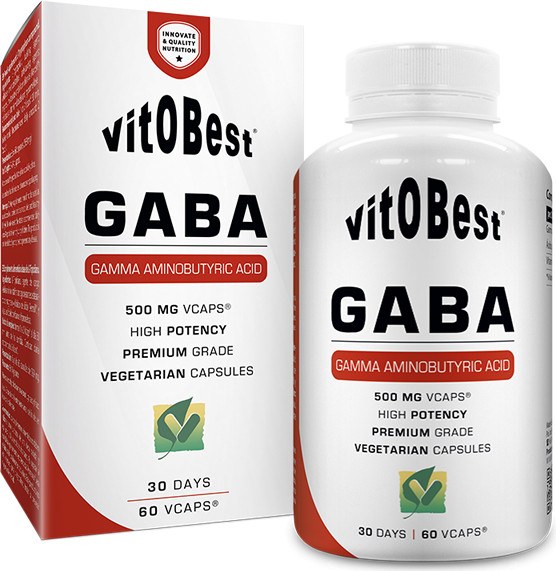 VitOBest Gaba 500 mg 60 caps - BULEVIP