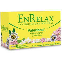 Enrelax Valeriana 84 Caps - Tranquilidad Natural 