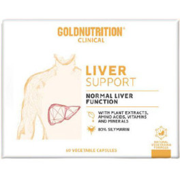 Goldnutrition Liver Support - Gn Clinical - 60 Vcaps