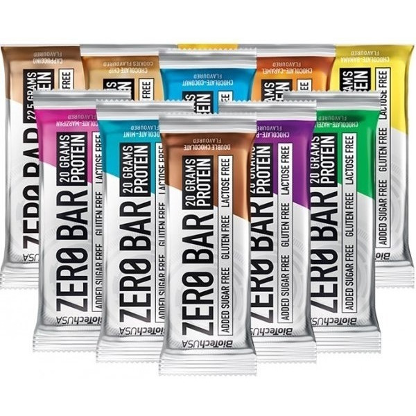 Biotech Usa Kit Zero Bar Flavour Mix 10 Barritas Variadas X 50 Gr
