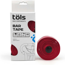 Töls Töls Cinta Manillar Bar Tape Rojo