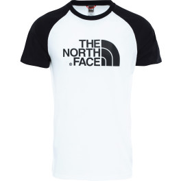 The North Face M S/s Raglan Easy Tee - Eu Tnf White-tnf Black (la9)