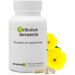 Anastore Tribulus Terrestris * 470 Mg / 90 Cápsulas * Titulado Al 40% En Saponinas
