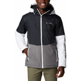 Columbia Point Park - Insulated Jacket Black City Gre (012)