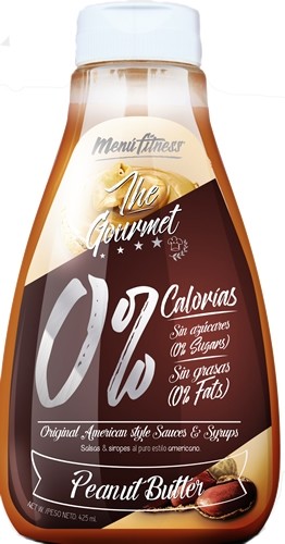 Menu Fitness The Gourmet Mantequilla Cacahete 425 ml Menu Fitness The Gourmet Mantequilla Cacahete 425 ml