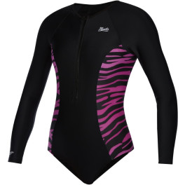 Mystic Diva Ls Swimsuit Black/pink (970)