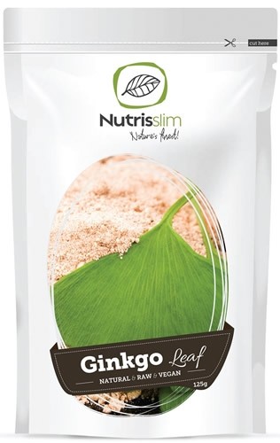 Nutrisslim Nature´s Finest Ginkgo Biloba Leaf en Polvo 125 gr Nutrisslim Nature´s Finest Ginkgo Biloba Leaf en Polvo 125 gr