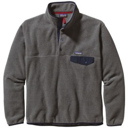 Patagonia Ms Lw Synch Snap-t P/o - Eu Fit Nickel W/navy Blue (nknv)