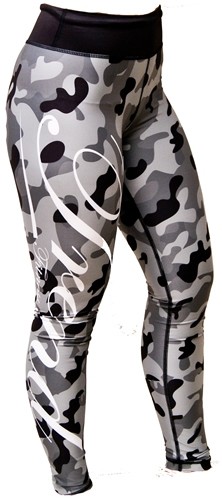 Trend Legging Fitness Largo Mujer - Camuflaje Gris Trend Legging Fitness Largo Mujer - Camuflaje Gris