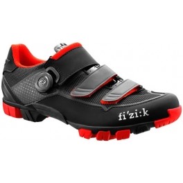 Fizik Zapatillas M6B 2018 Negro - Rojo Fizik Zapatillas M6B 2018 Negro - Rojo