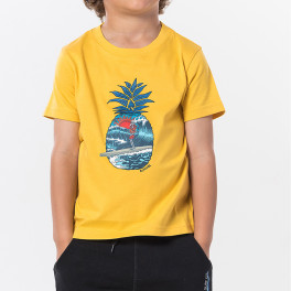 Rip Curl Pina Lounge Ss Tee Groms Washed Yellow (9746)