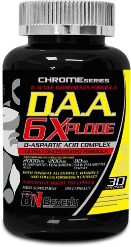 Beverly Nutrition D.A.A.6 Xplode 120 caps Beverly Nutrition D.A.A.6 Xplode 120 caps